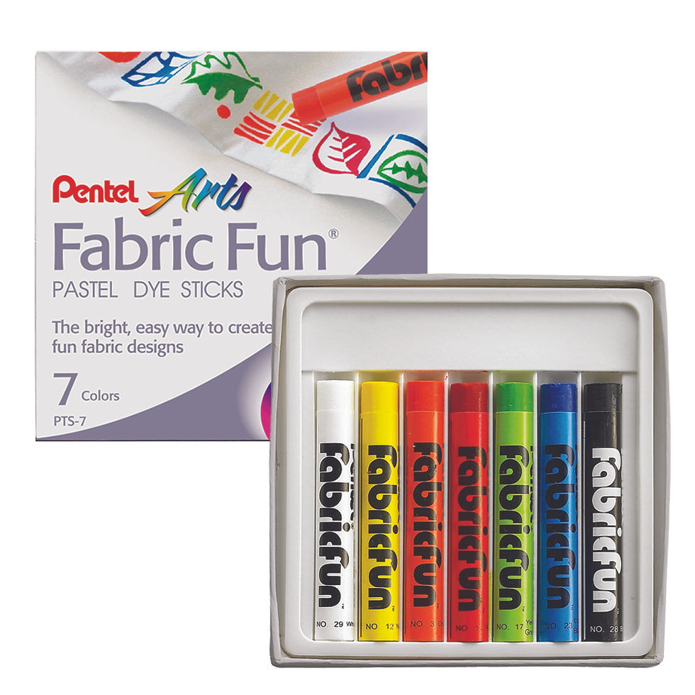 Fabric Fun Pastel Dye Sticks (PTS) Pentel Australia