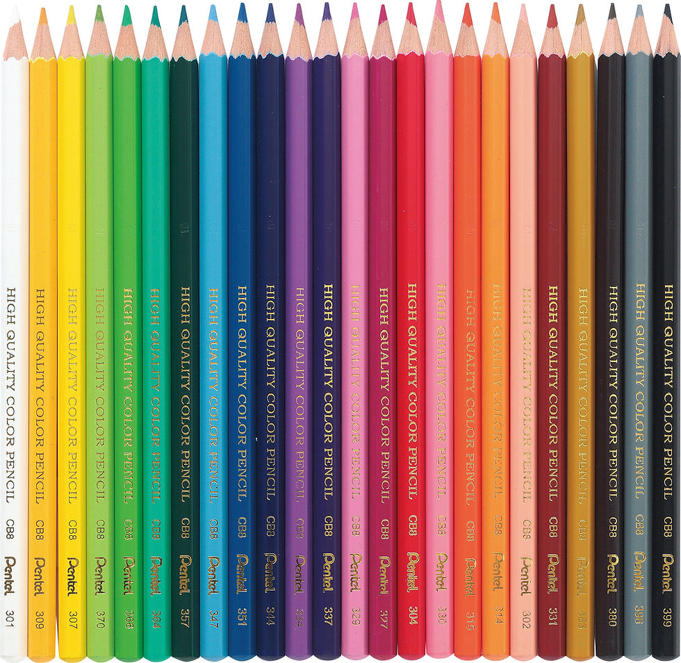 Thumbnail: Colour Pencils Assorted Colours (CB8)
