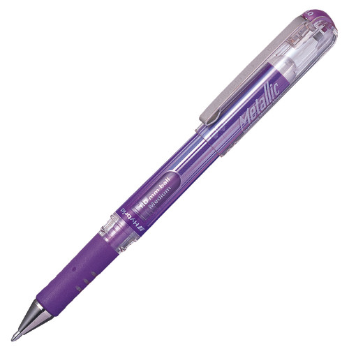 Hybrid Gel Grip DX Metallic Gel Pen 1.0mm (K230M) Pentel Australia