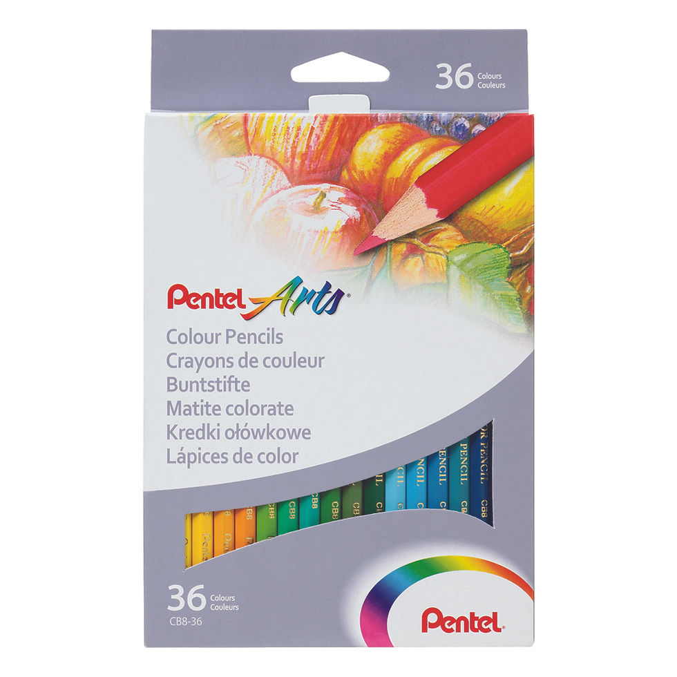 Thumbnail: Colour Pencils Assorted Colours (CB8)