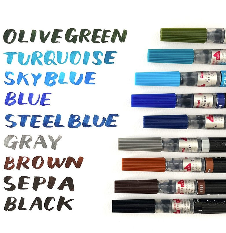 Thumbnail: Colour Brush Pen (GFL)