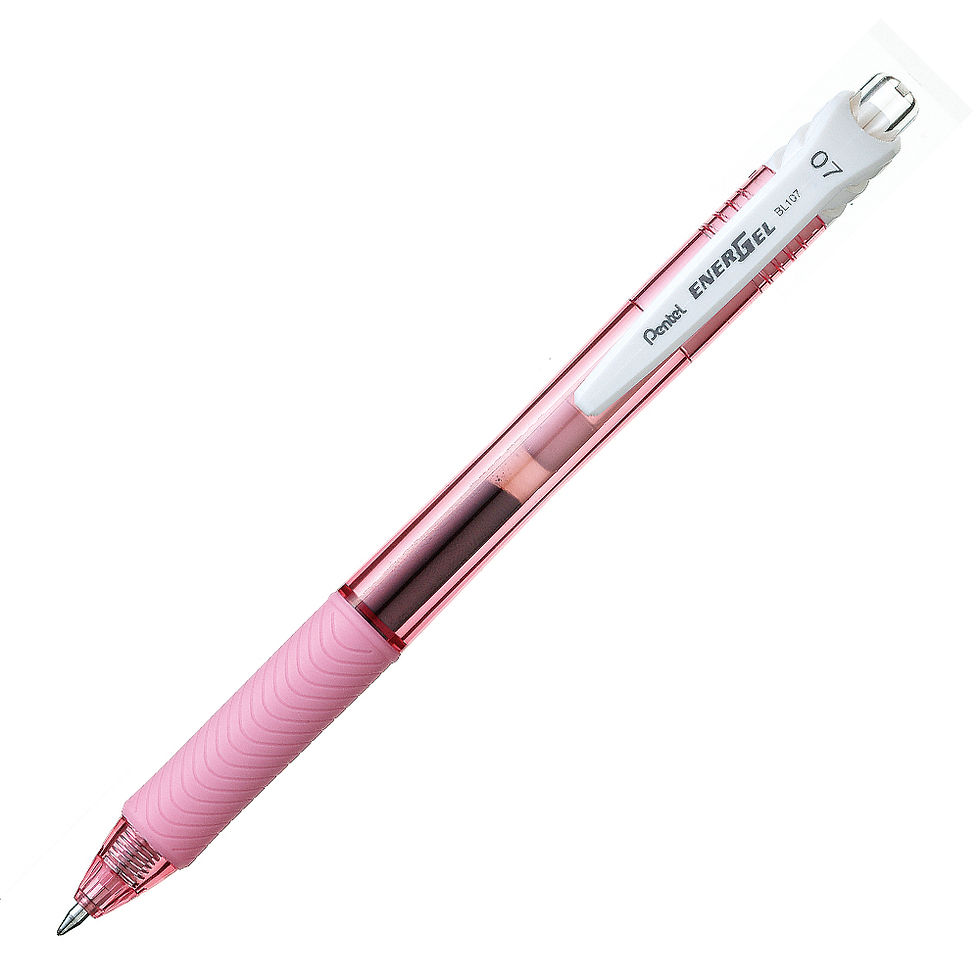 Thumbnail: Energel-X Liquid Gel Pen 0.7mm Coloured Barrel Black Ink (BL107)