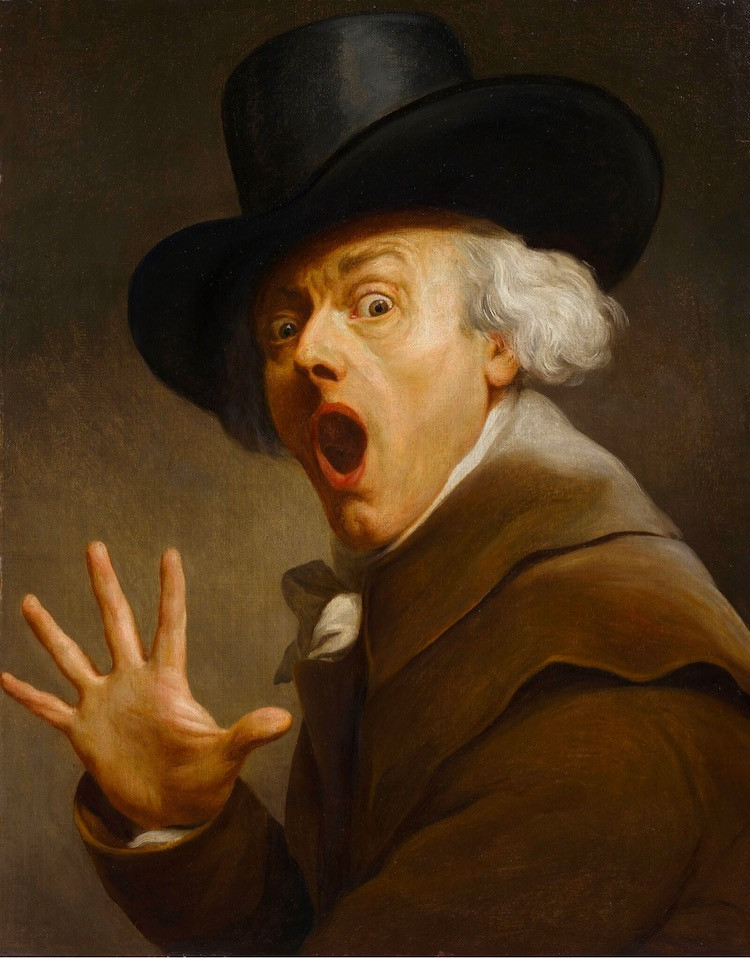 Autorretratos de Joseph Ducreux
