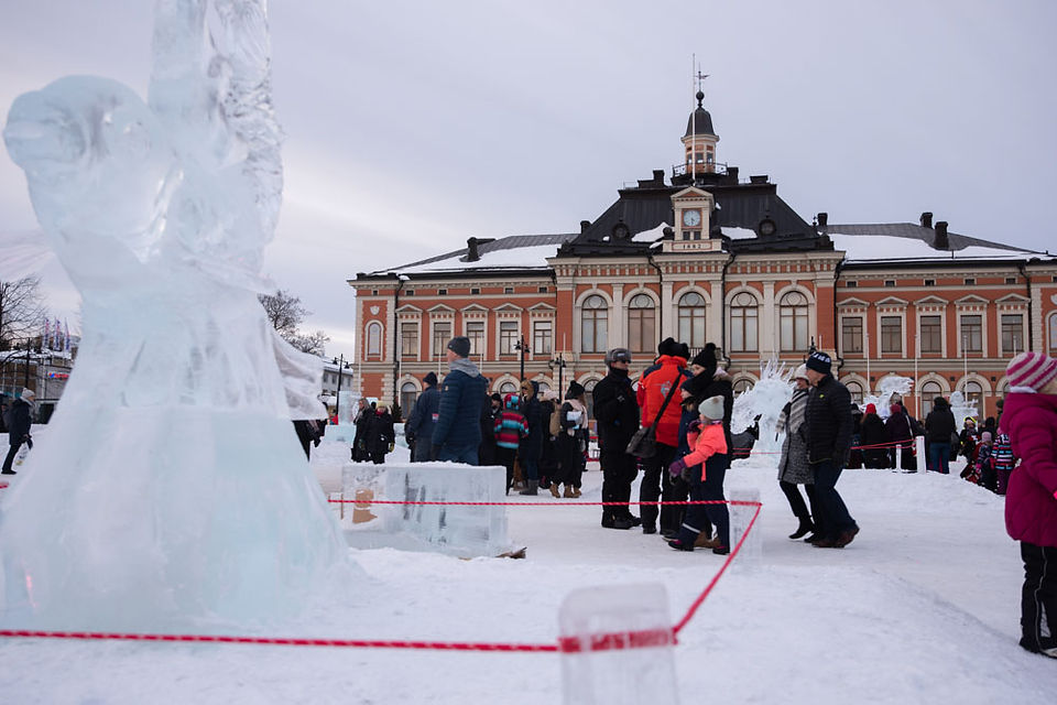 Jääveistoskisa Kuopio 2019