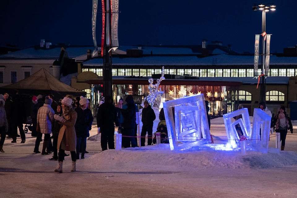 Jääveistoskisa Kuopio 2019
