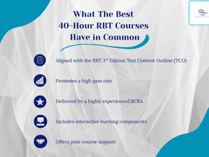 best rbt training providers: what they have in common