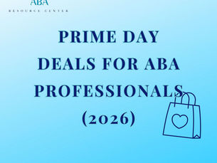 amazon prime day deals for aba professionals 2026