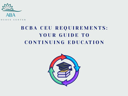bcba ceu requirements