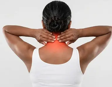 Tension held in the cervical spine