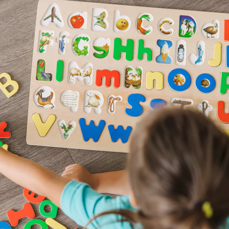Upper and Lower Case Alphabet Puzzle | Kids Corner