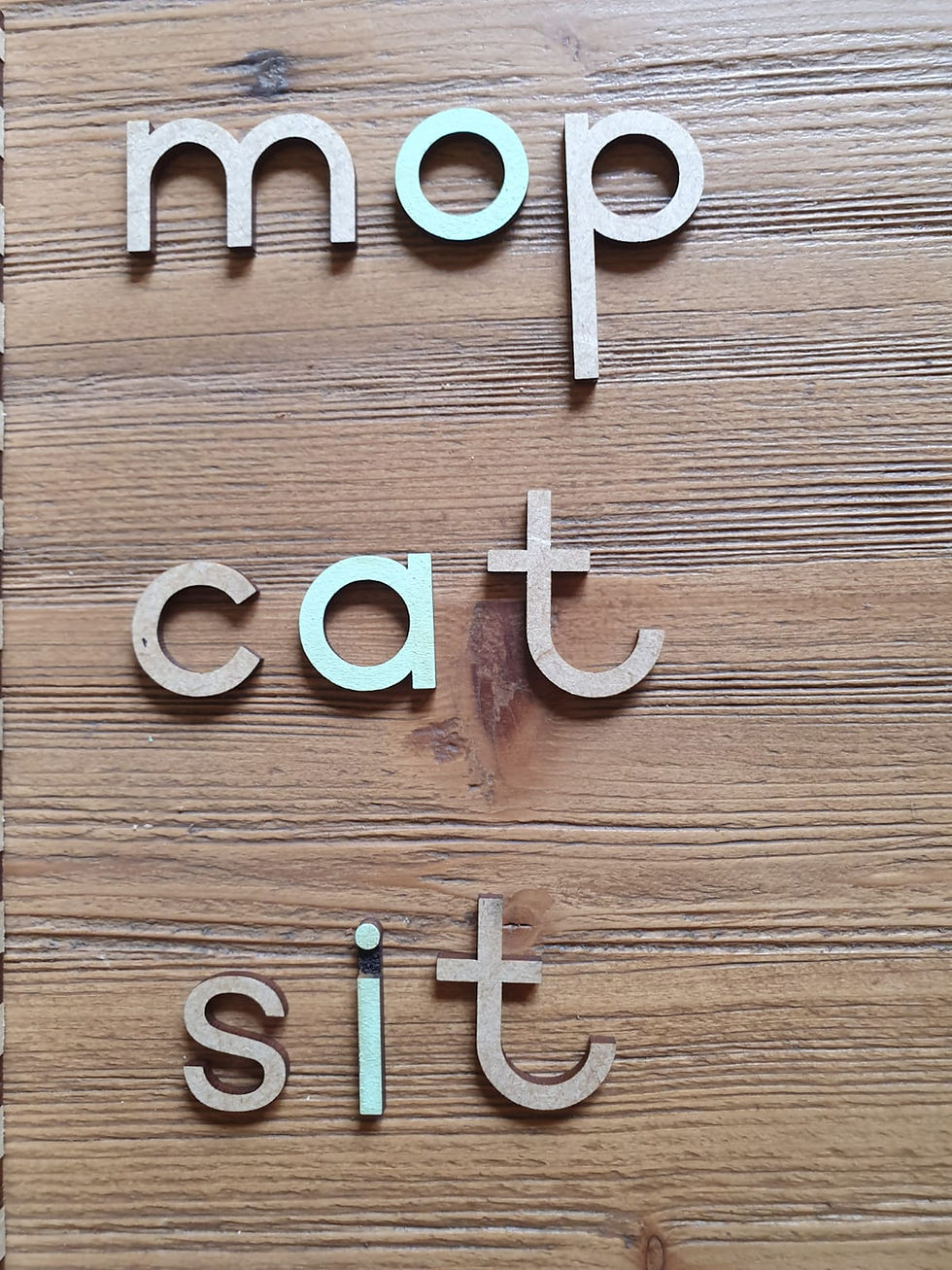 Thumbnail: Moveable Alphabet - Ball and Stick font 