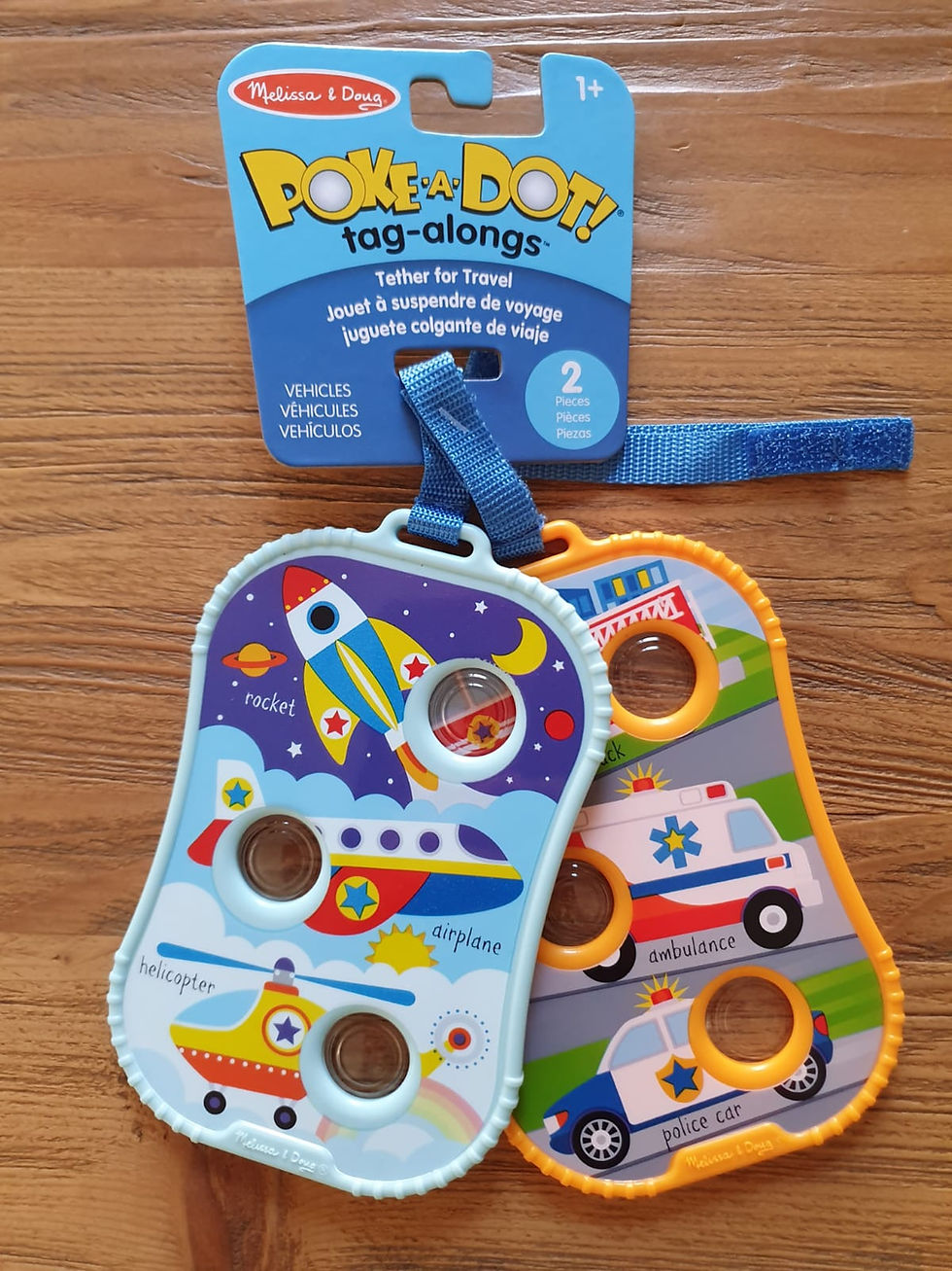 Thumbnail: Poke a Dot Tag Along - Vehicles