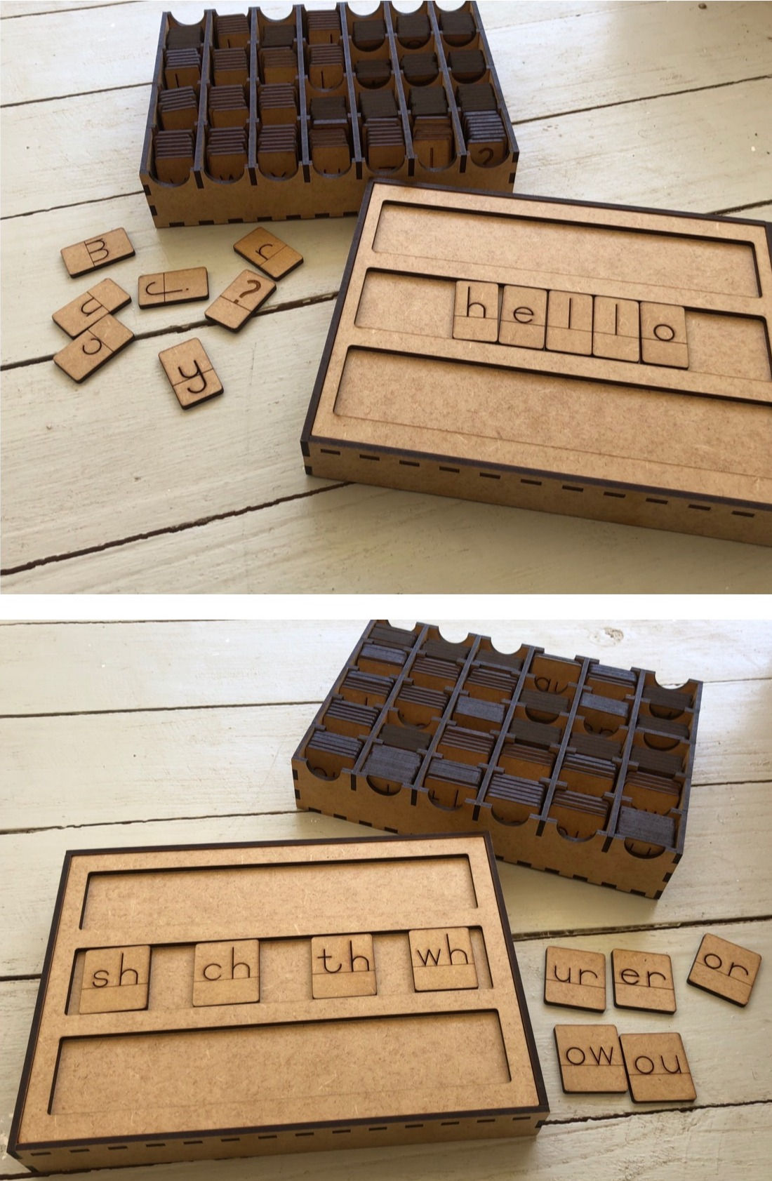 Spelling and Digraph Box Combo