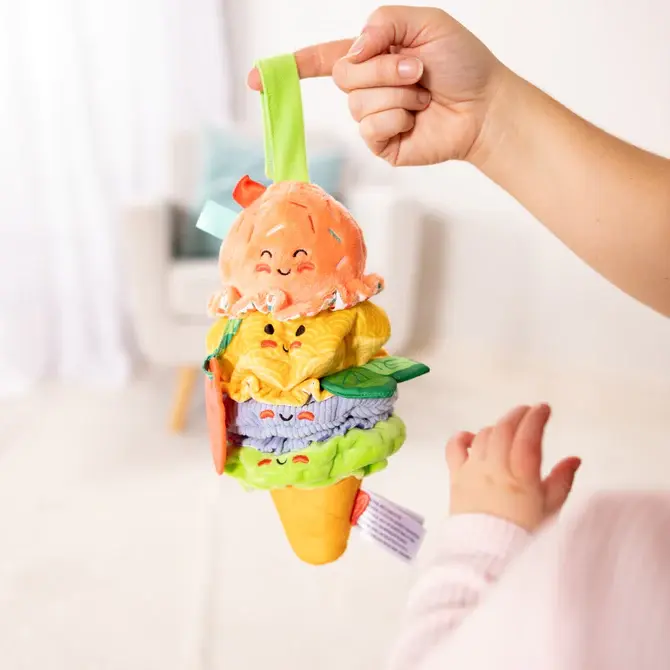 Ice Cream Take Along Pull Toy 