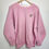Thumbnail: Pink Pumpkin & Maple Leaf Sweatshirt- Size L