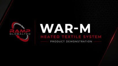 Watch Our New WAR-M Heated Textile Demonstration
