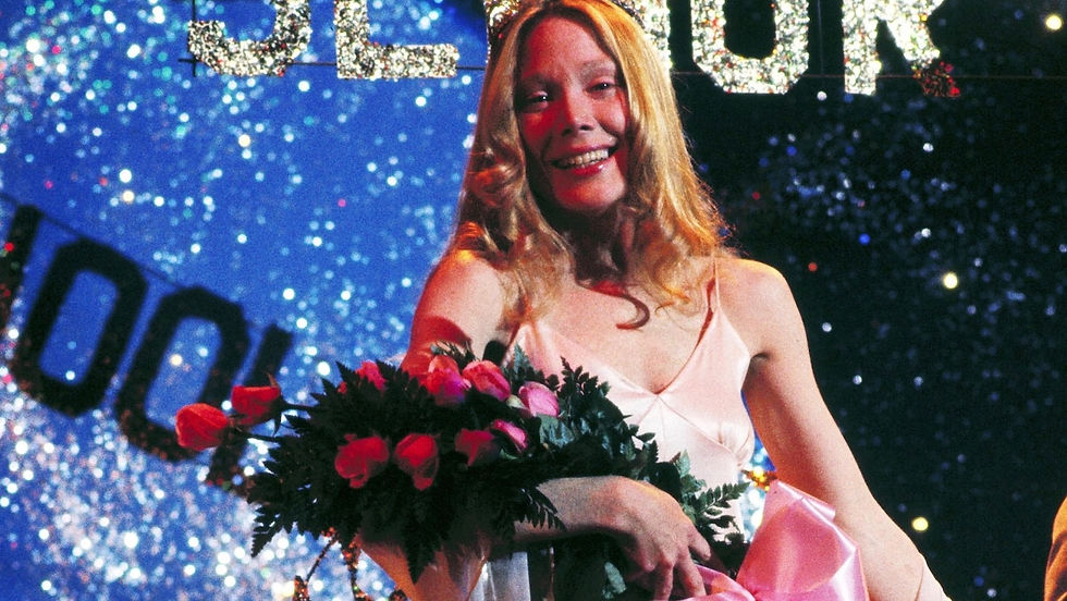 photo from the 1976 version of Carrie