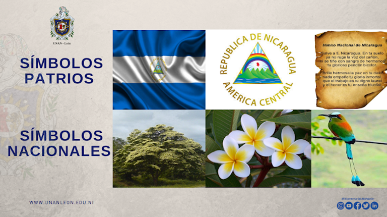 UNAN_León-_Simbolos_Patrios_de_Nicaragu