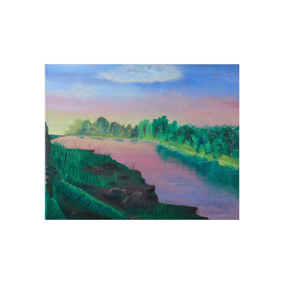 Serene Dawn Close Up