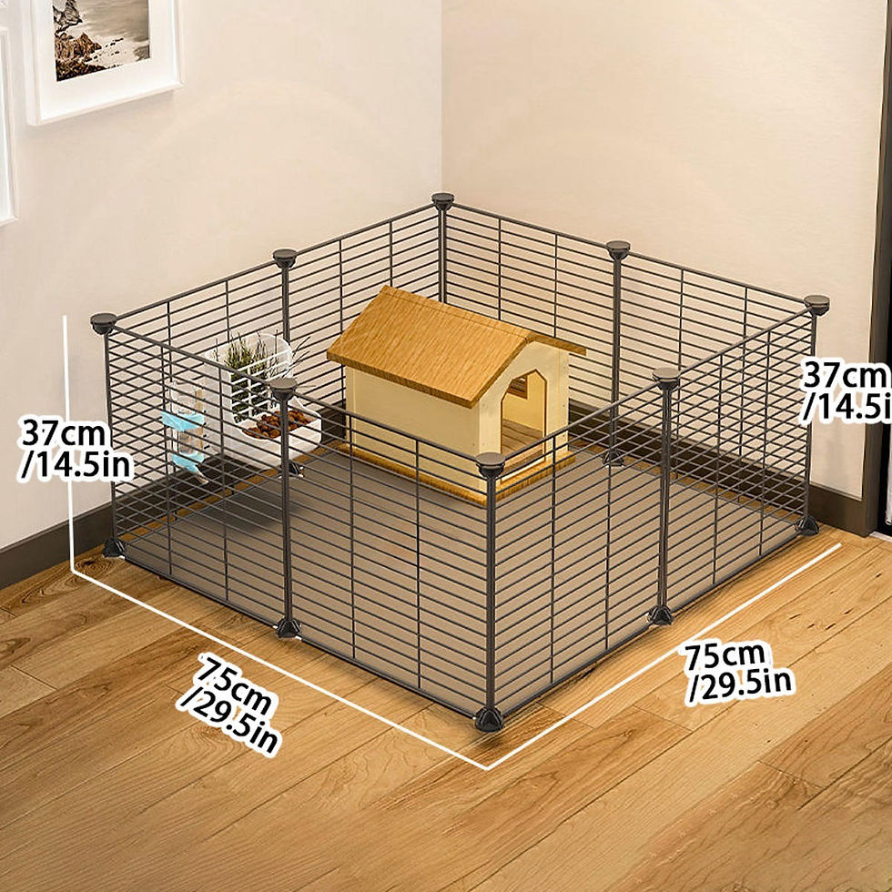 Thumbnail: Guinea Pig Pet Enclosure for Home Use, Landscaping Rabbit Supplies, Cage, Large,