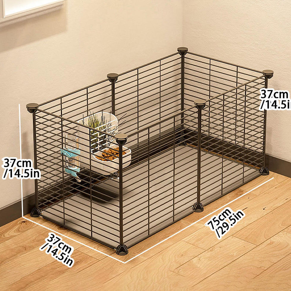 Thumbnail: Guinea Pig Pet Enclosure for Home Use, Landscaping Rabbit Supplies, Cage, Large,