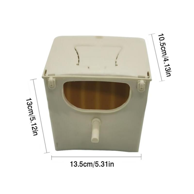 Thumbnail: Bird Cage Bird House White Parrot Cage High Quality Pet Plastic Removable Bird N