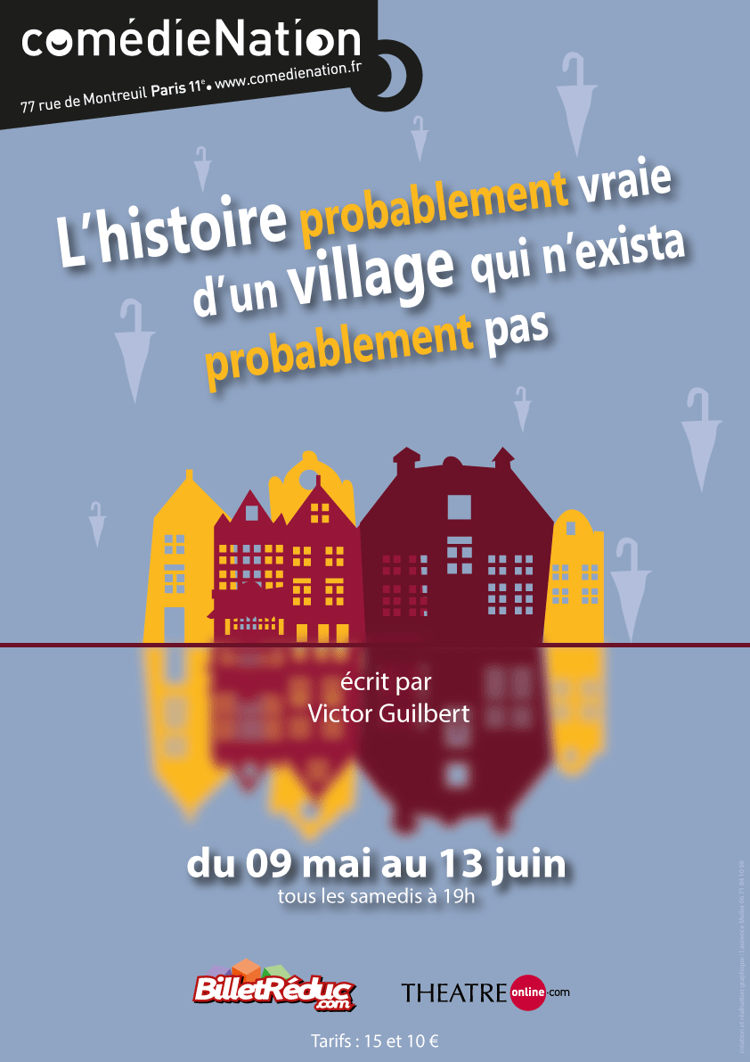 Affiche pièce de théatre