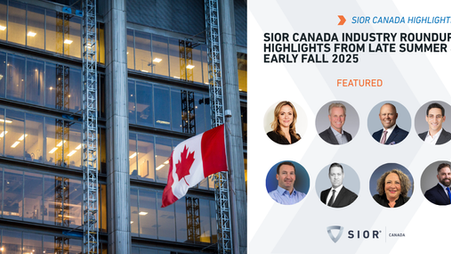 SIOR Canada Updates: What's New and Who's Hired? Highlights from Late Summer & Early Fall 2025