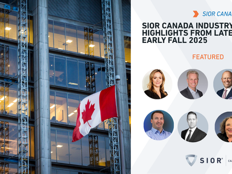 SIOR Canada Updates: What's New and Who's Hired? Highlights from Late Summer & Early Fall 2025