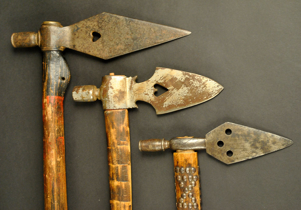 Spontoon tomahawks