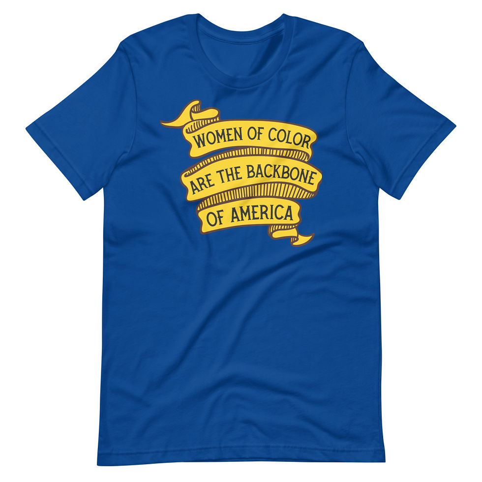 Thumbnail: रंगीत टी-शर्टच्या महिला