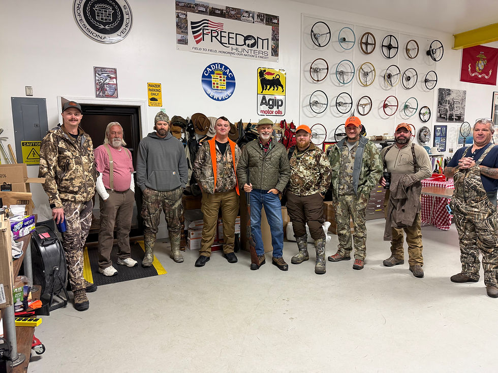 Annual Wounded Veteran Deer Hunt in Virginia