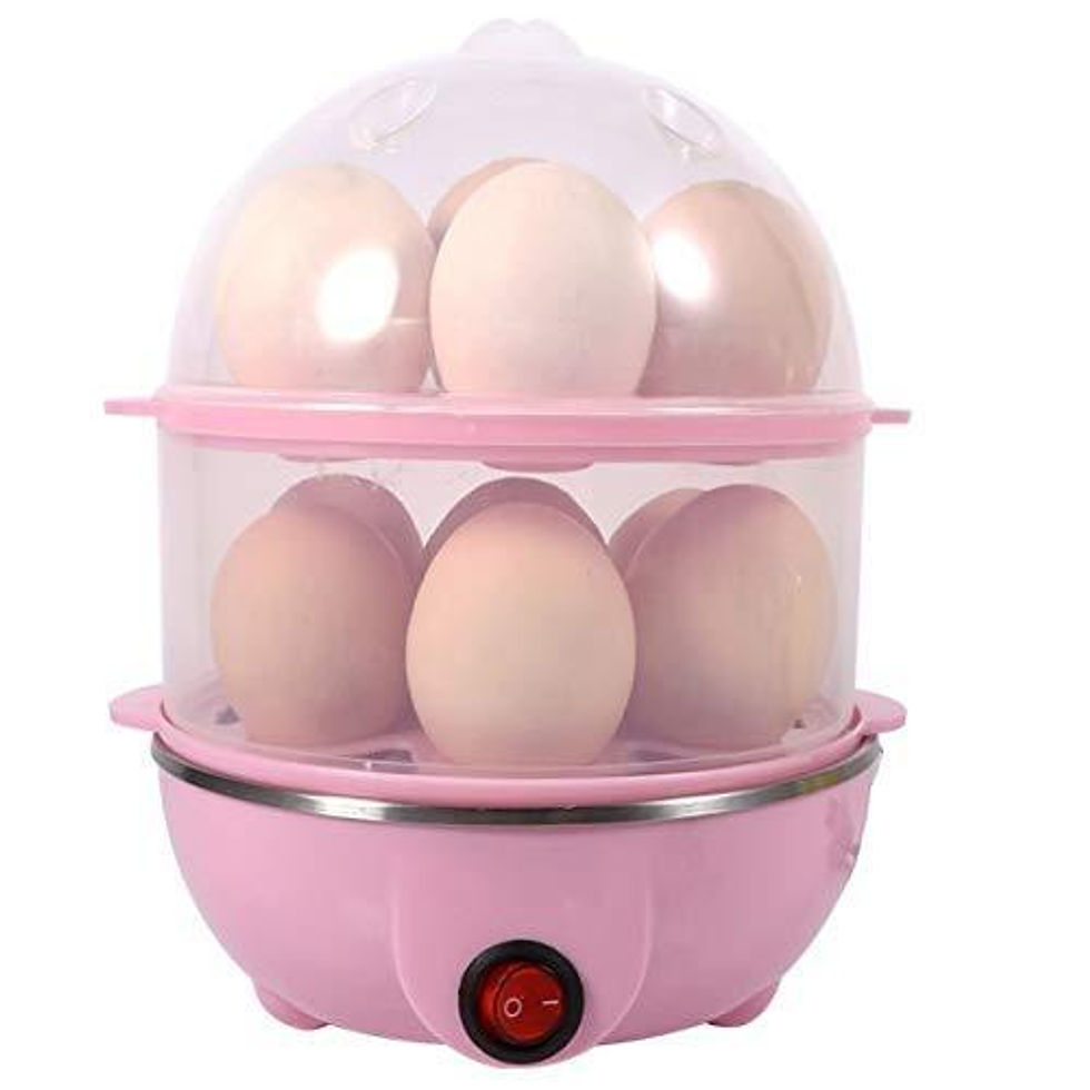 Thumbnail: Egg Boiler / Poacher / Cooker / Electric Steamer (2 Layer)
