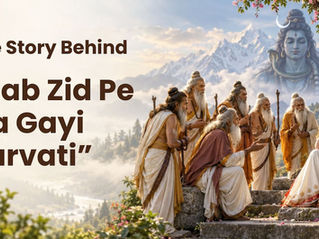 The Story Behind “Jab Zid Pe Aa Gayi Parvati, Samjhane Pahunche Saptarishi”
