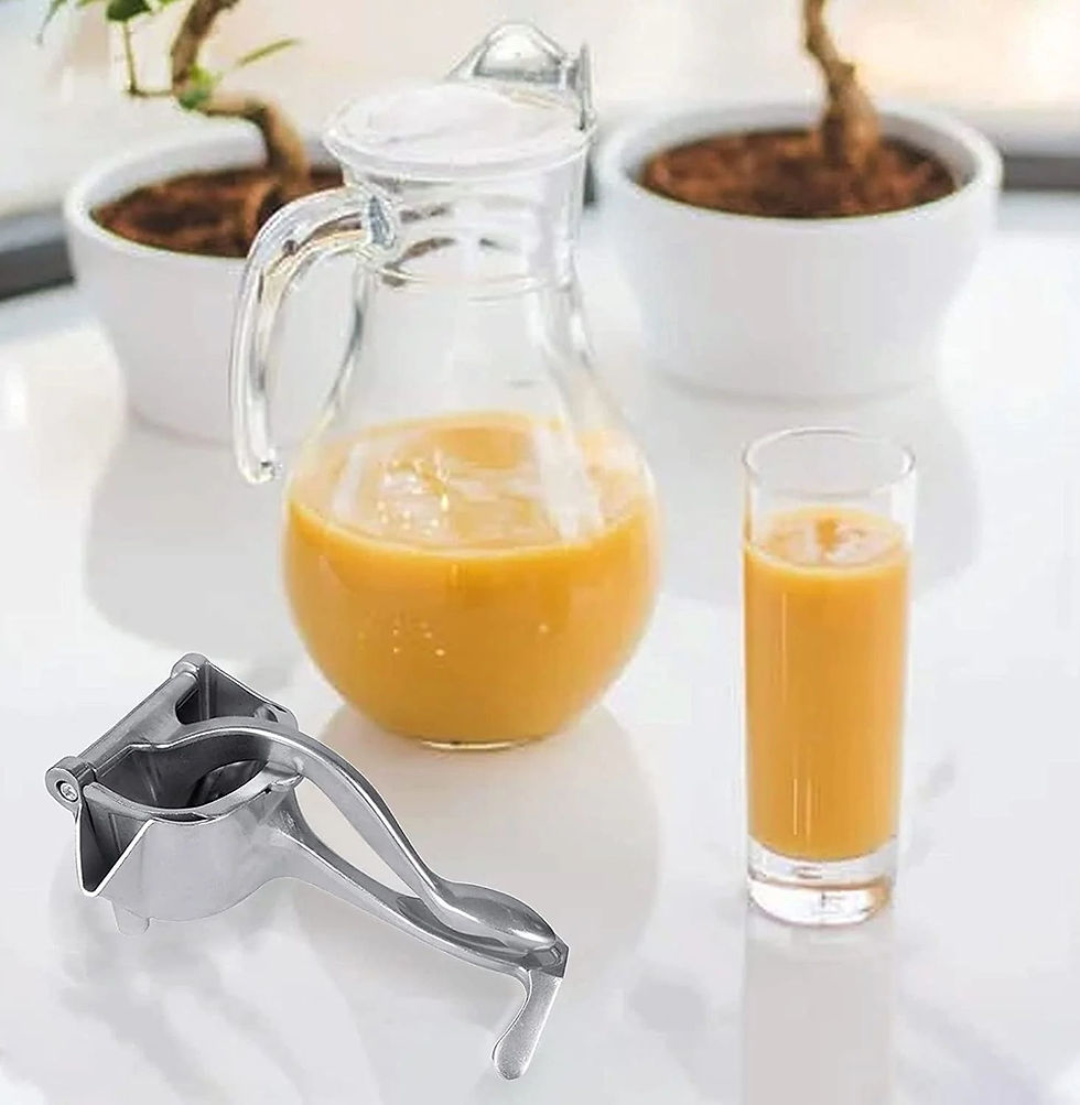 Thumbnail: Manual Aluminum Metal Fruit Press Juicer