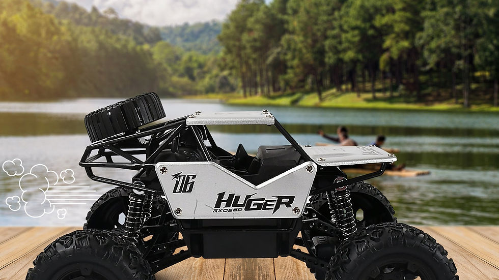 Thumbnail: 1:18 Scale Rock Crawler Monster RC Truck Rechargeable Stunt Racing Car