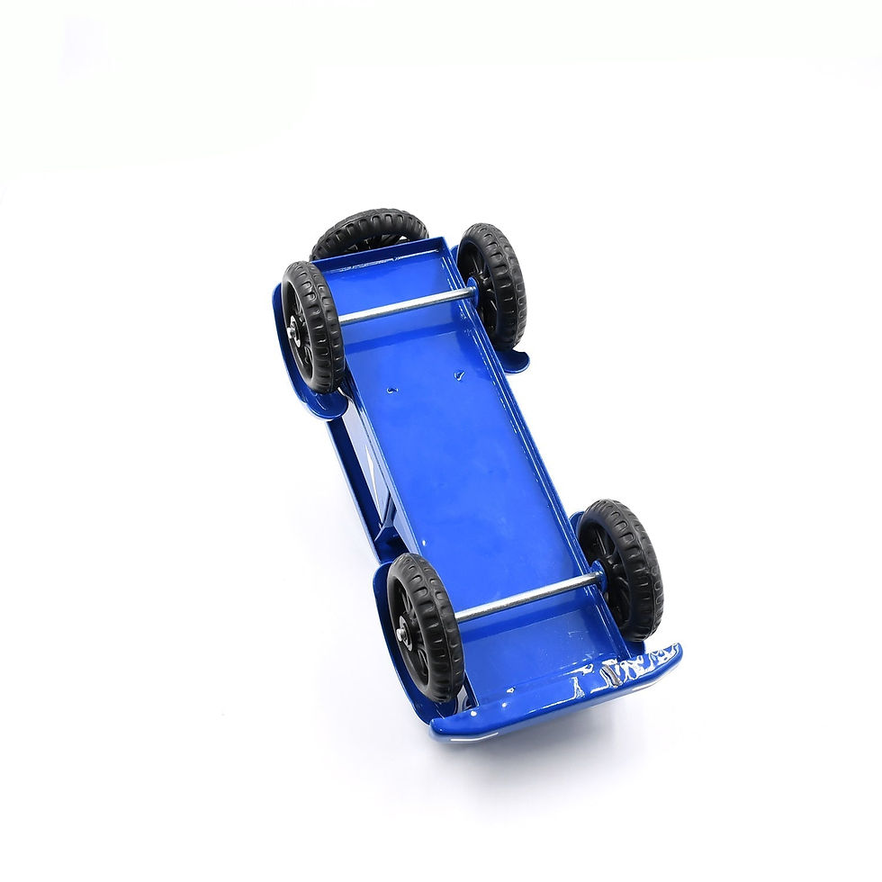 Thumbnail: Vintage Metal Car 10 Inch Full Metal Body - Classic Retro Toy Model