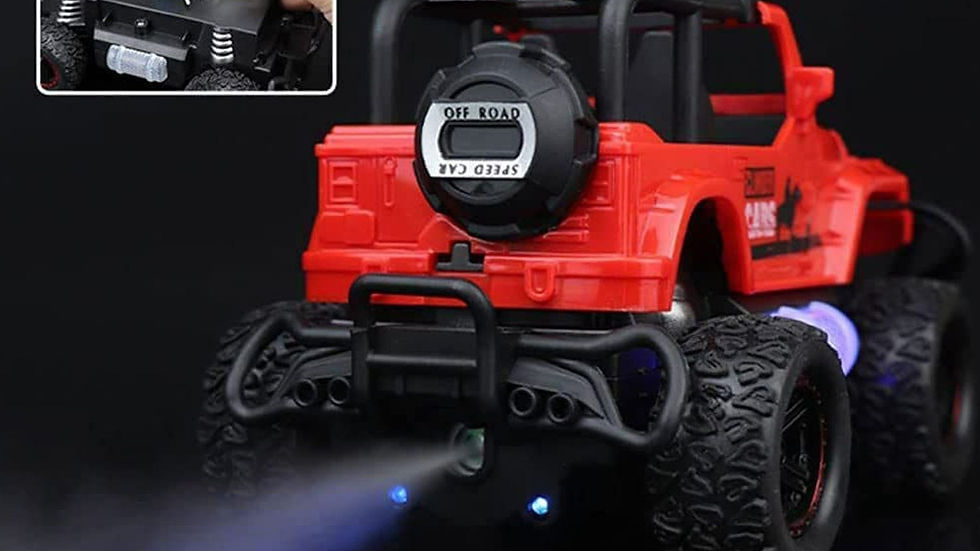 Thumbnail: Mist Spray Race Car Toy with Smoke Effect & Climbing Power (Color Varies)