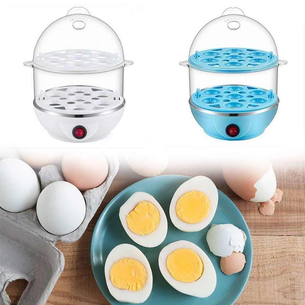 Thumbnail: Egg Boiler / Poacher / Cooker / Electric Steamer (2 Layer)