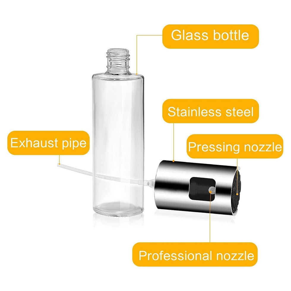 Thumbnail: Oil Sprayer Dispenser - Versatile Glass Spray Bottle for Cooking