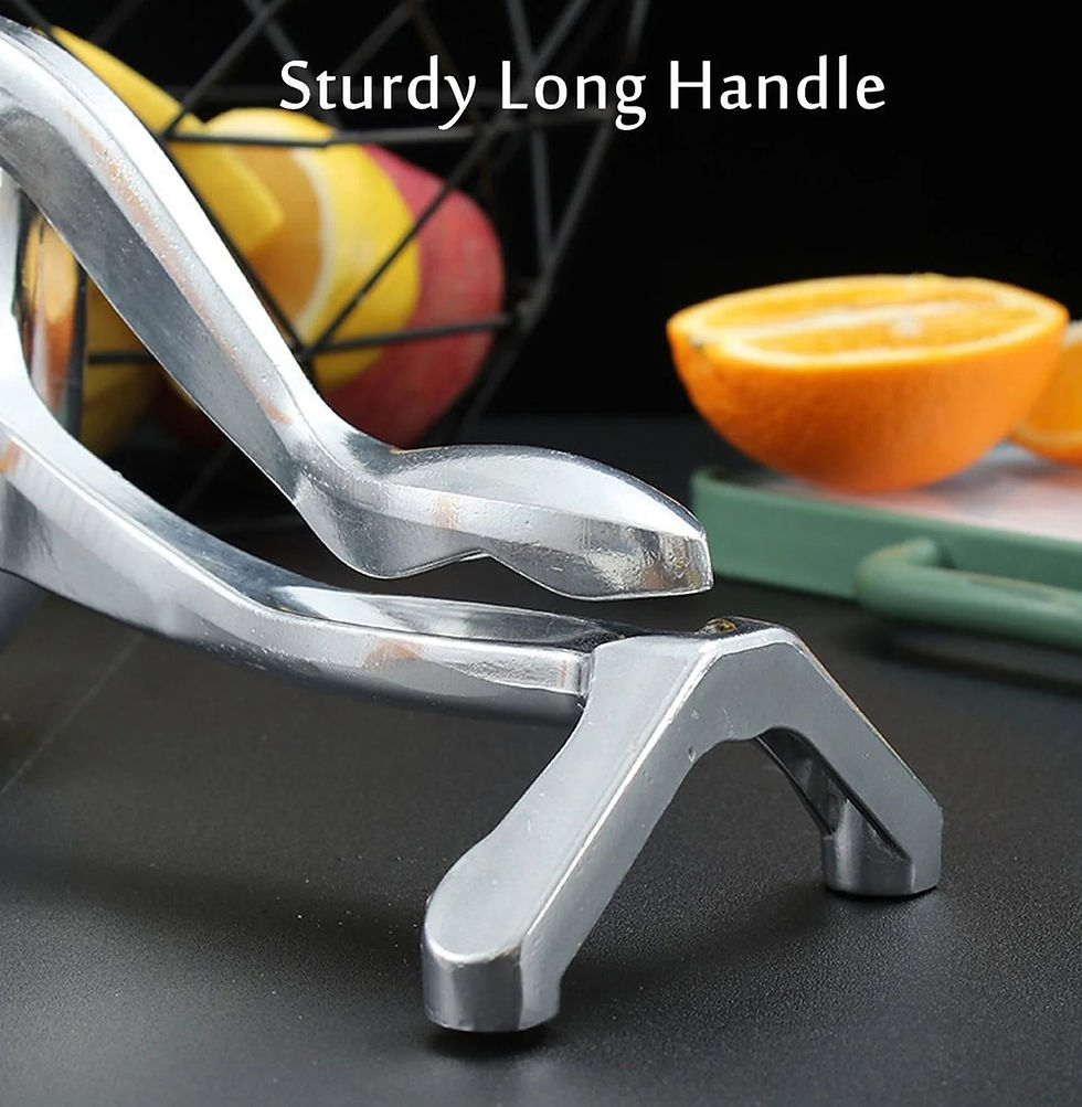 Thumbnail: Manual Aluminum Metal Fruit Press Juicer