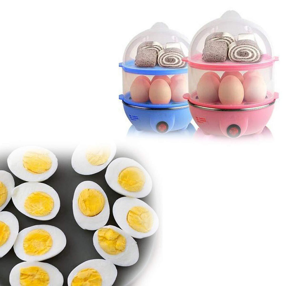 Thumbnail: Egg Boiler / Poacher / Cooker / Electric Steamer (2 Layer)