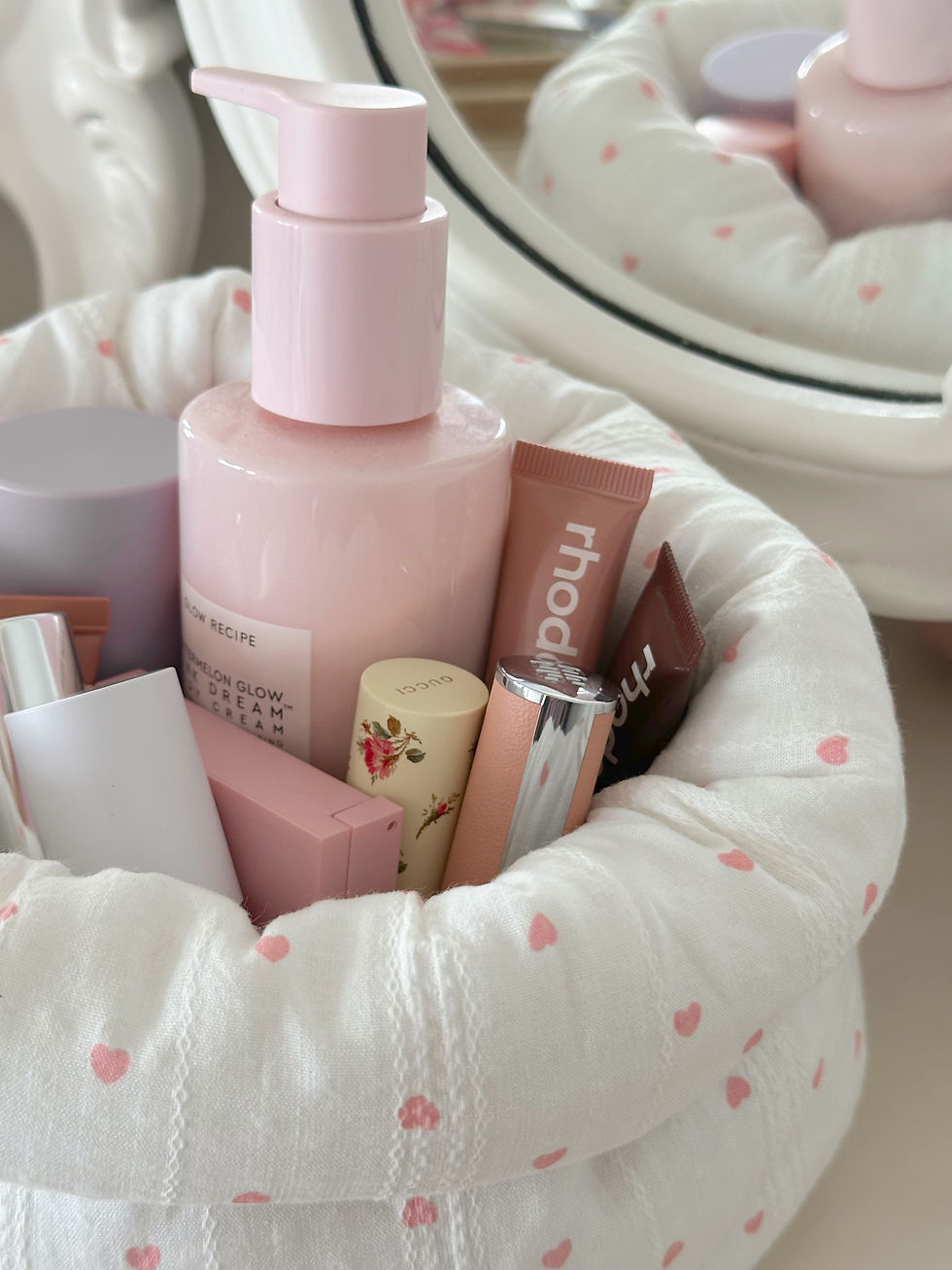 Thumbnail: Big Effing Heart Makeup Holder