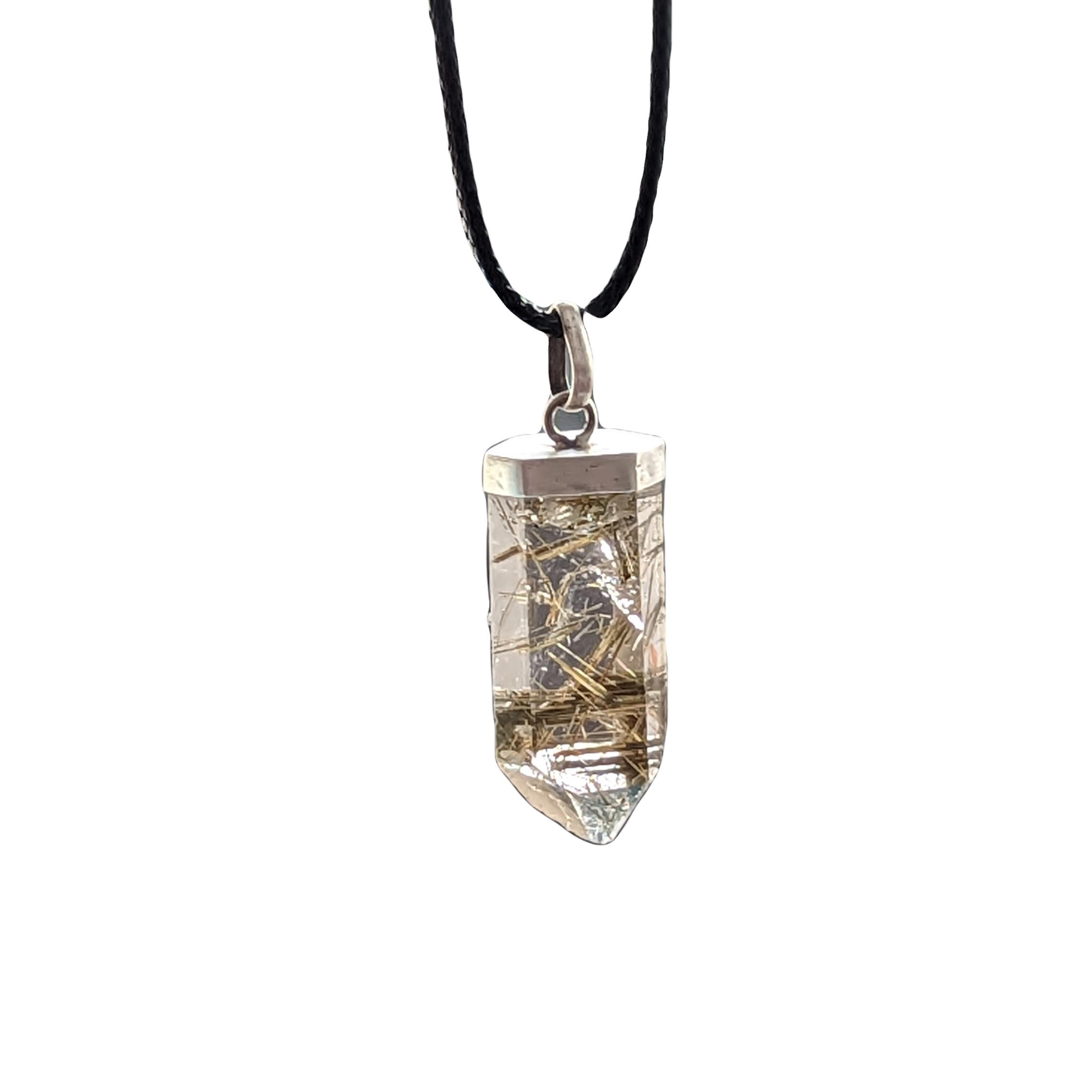 Rutilated Quartz Necklace