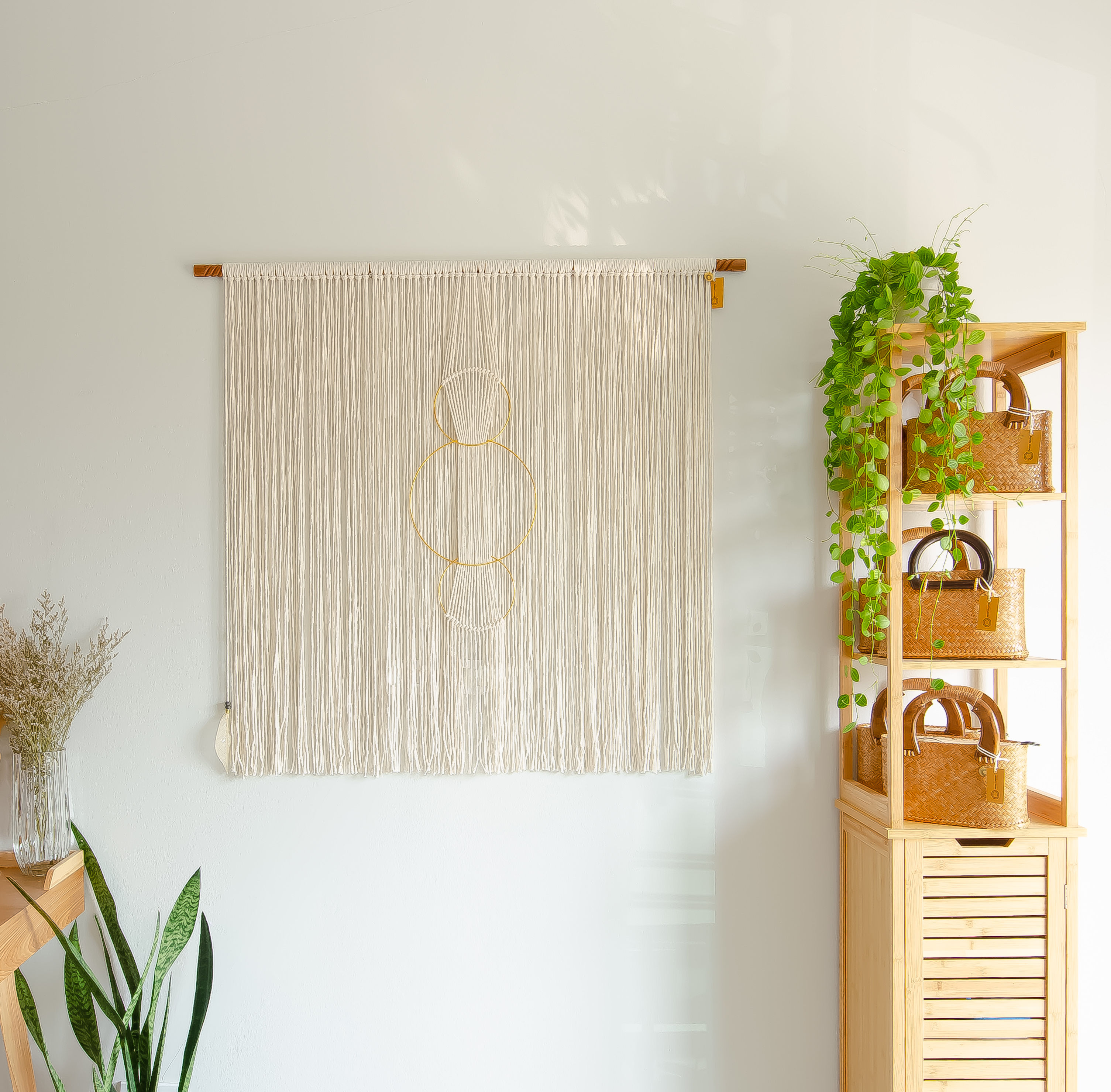 Eclipse Yarn Wall Art