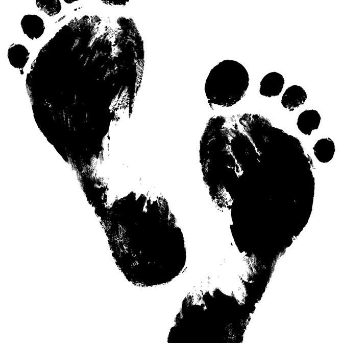 Following my feet.....