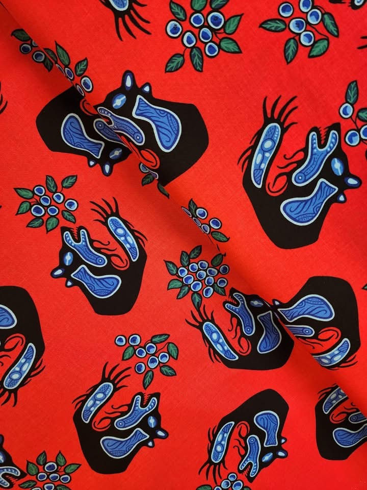 Thumbnail: Blue Berries & Bears by C.J.  Houle