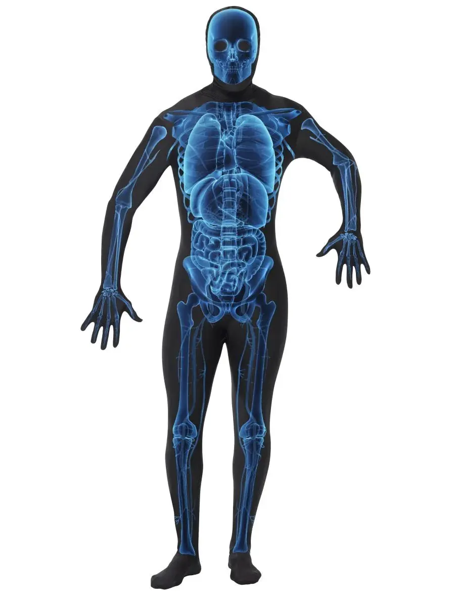 X RAY COSTUME, SECOND SKIN SUIT
