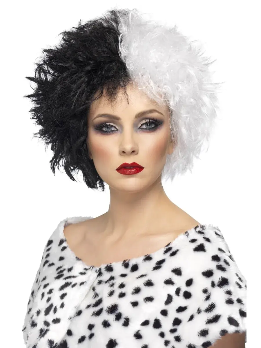 EVIL MADAME WIG, BLACK & WHITE