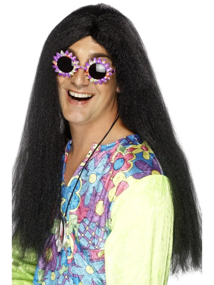 HIPPY WIG, BLACK